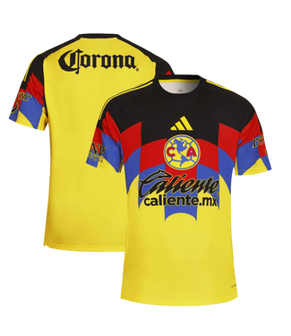 adidas adidas Club America 2025 - 26 Home Jersey - Yellow/Red/Black