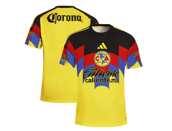 adidas Club America 2025 - 26 Home Jersey - Yellow/Red/Black