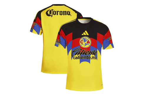 adidas Club America 2025 - 26 Home Jersey - Yellow/Red/Black