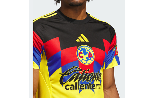 adidas Club America 2025 - 26 Home Jersey - Yellow/Red/Black