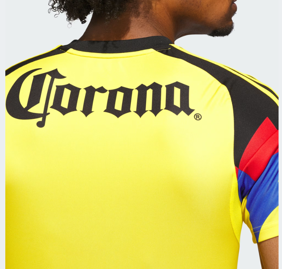 adidas Club America 2025 - 26 Home Jersey - Yellow/Red/Black