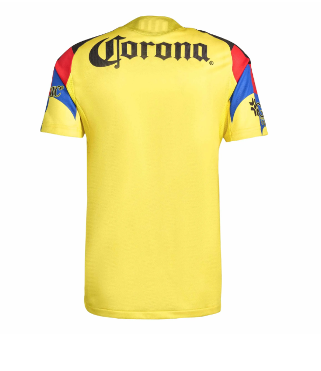 adidas Club America 2025 - 26 Authentic Home Jersey - Yellow/Red/Black