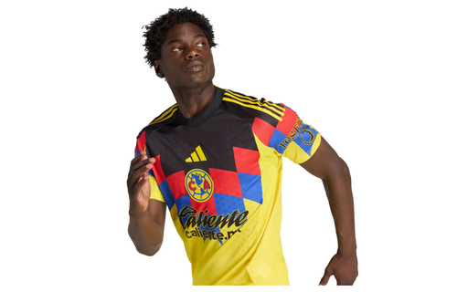 adidas Club America 2025 - 26 Authentic Home Jersey - Yellow/Red/Black