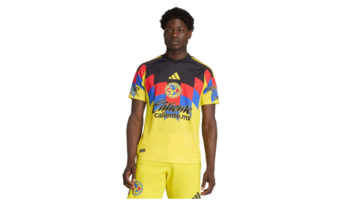 adidas Club America 2025 - 26 Authentic Home Jersey - Yellow/Red/Black
