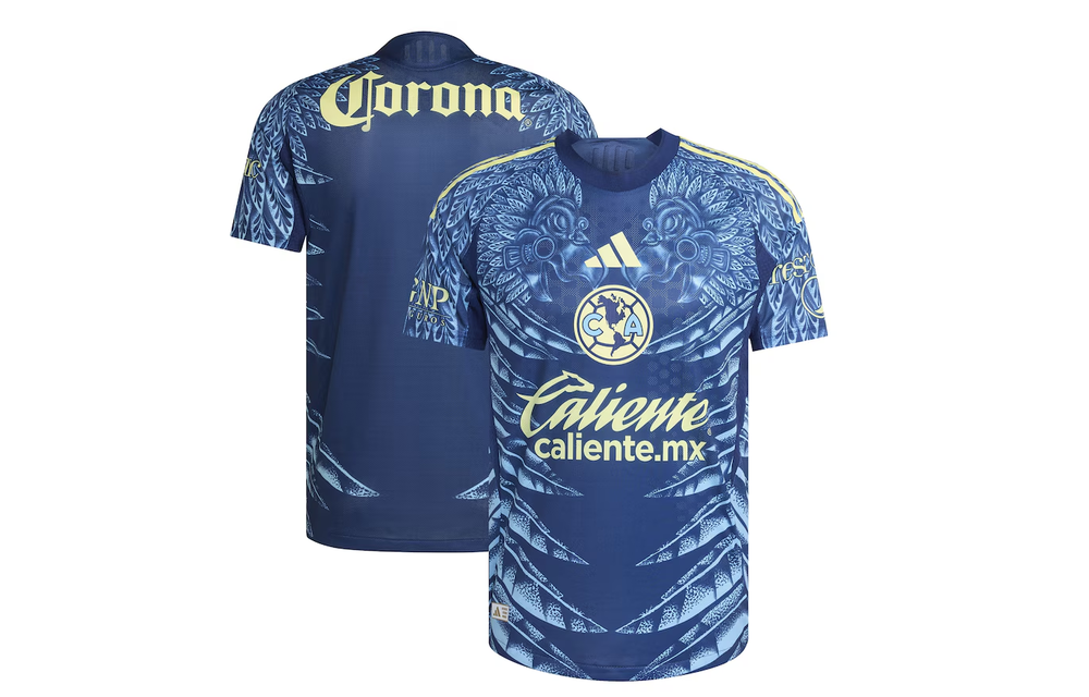 adidas Club America 2025 - 26 Authentic Away Jersey - Navy Blue