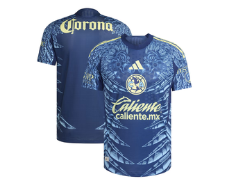 adidas Club America 2025 - 26 Authentic Away Jersey - Navy Blue