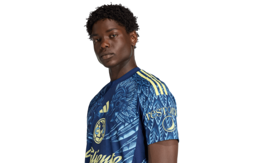 adidas Club America 2025 - 26 Authentic Away Jersey - Navy Blue