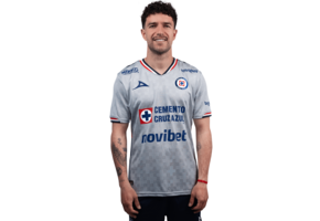 Pirma Cruz Azul 2025 - 26 Away Jersey - Grey/Navy Blue