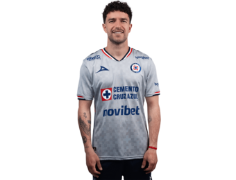 Pirma Cruz Azul 2025 - 26 Away Jersey - Grey/Navy Blue