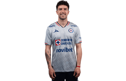 Pirma Cruz Azul 2025 - 26 Away Jersey - Grey/Navy Blue