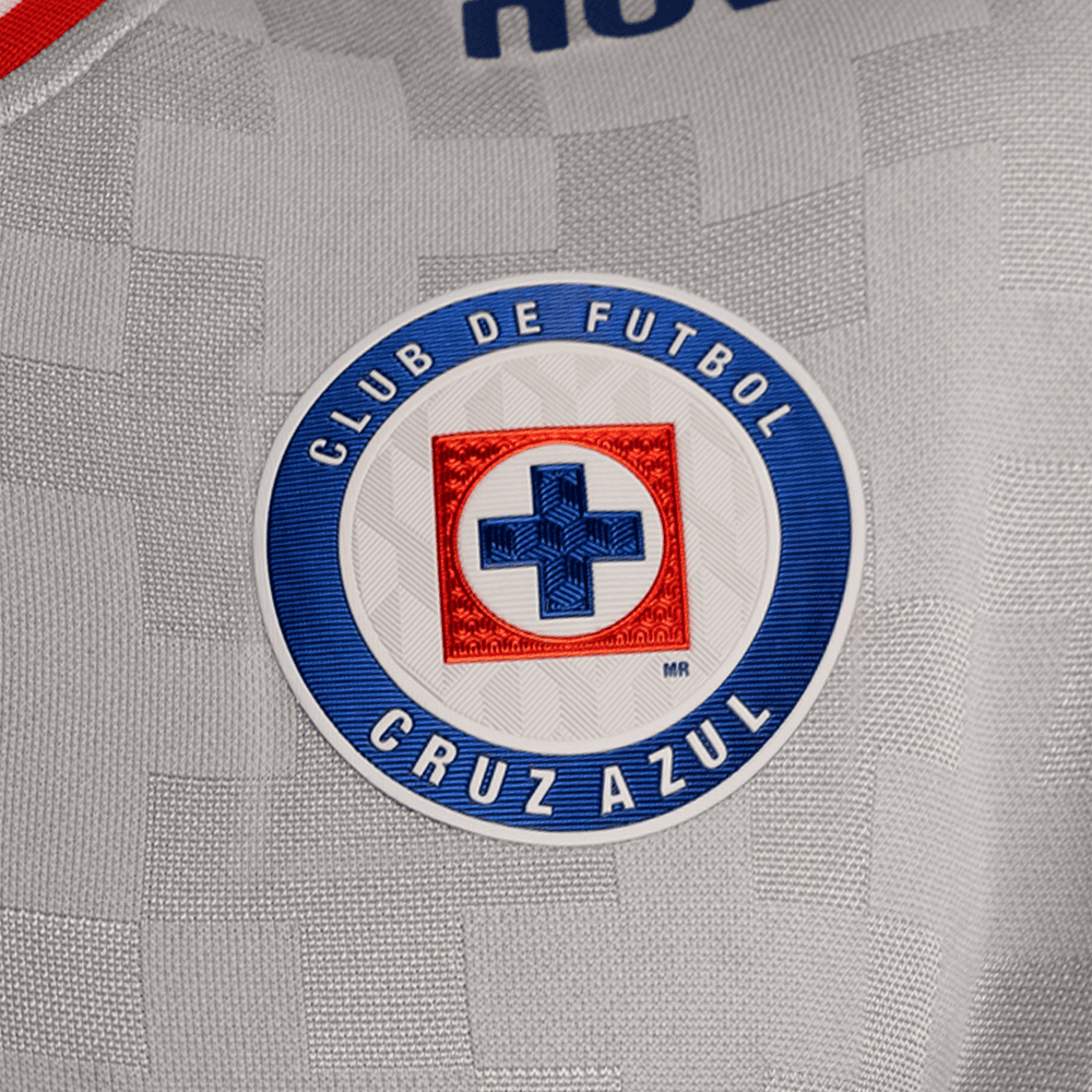 Pirma Cruz Azul 2025 - 26 Away Jersey - Grey/Navy Blue