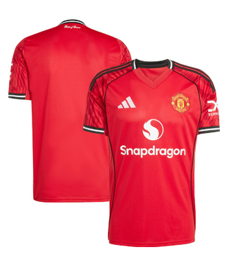 adidas adidas Manchester United 2025 - 26 Home Jersey - Red/Black