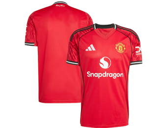 adidas Manchester United 2025 - 26 Home Jersey - Red/Black