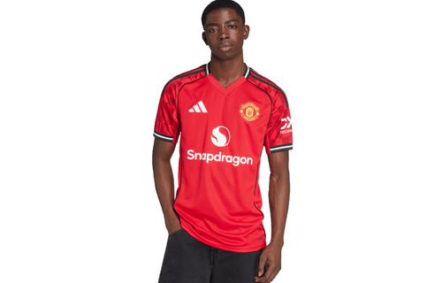 adidas Manchester United 2025 - 26 Home Jersey - Red/Black
