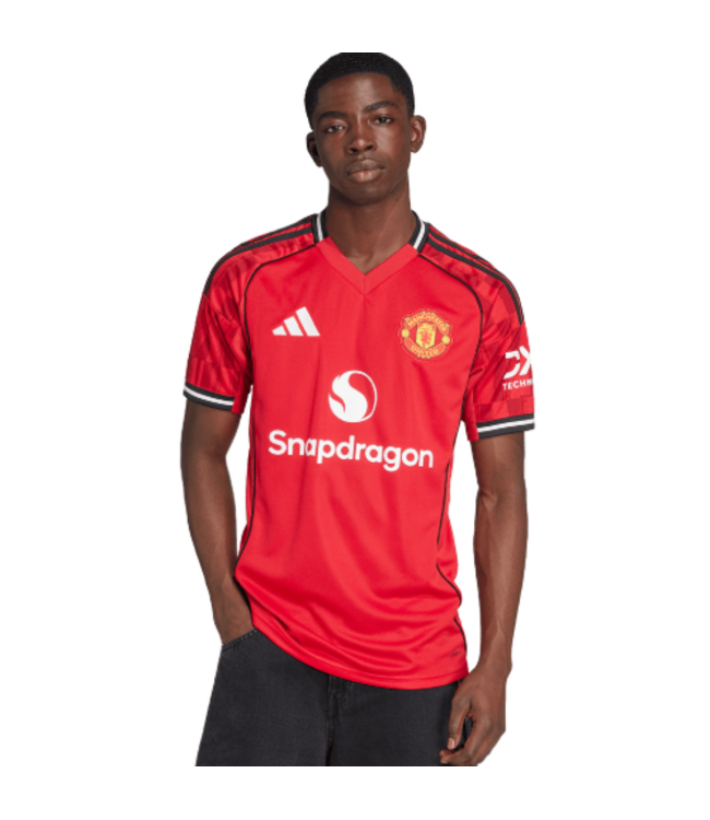adidas adidas Manchester United 2025 - 26 Home Jersey - Red/Black