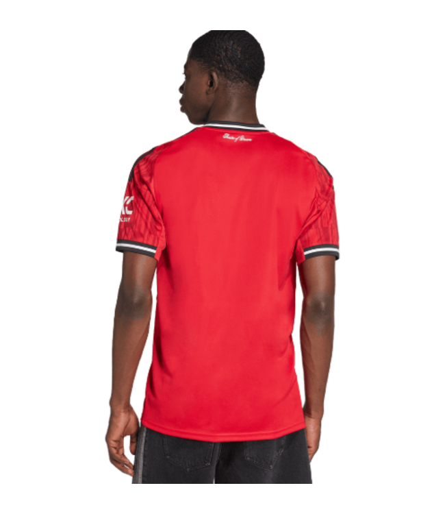 adidas adidas Manchester United 2025 - 26 Home Jersey - Red/Black
