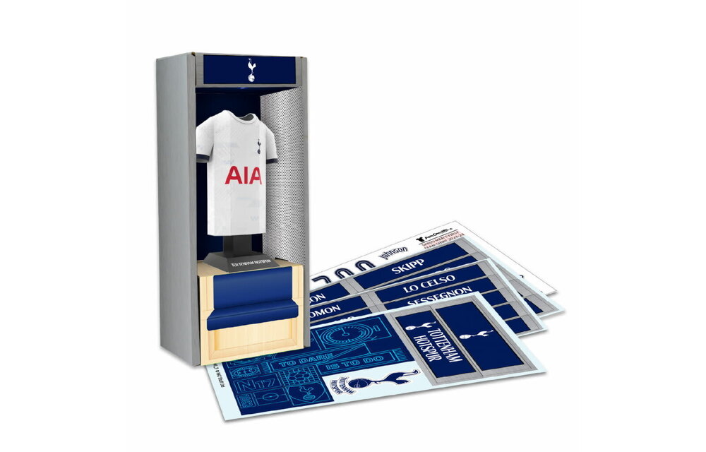 Alloy Tottenham Hotspur Collectors Mini Metal Home Jersey Locker Pack