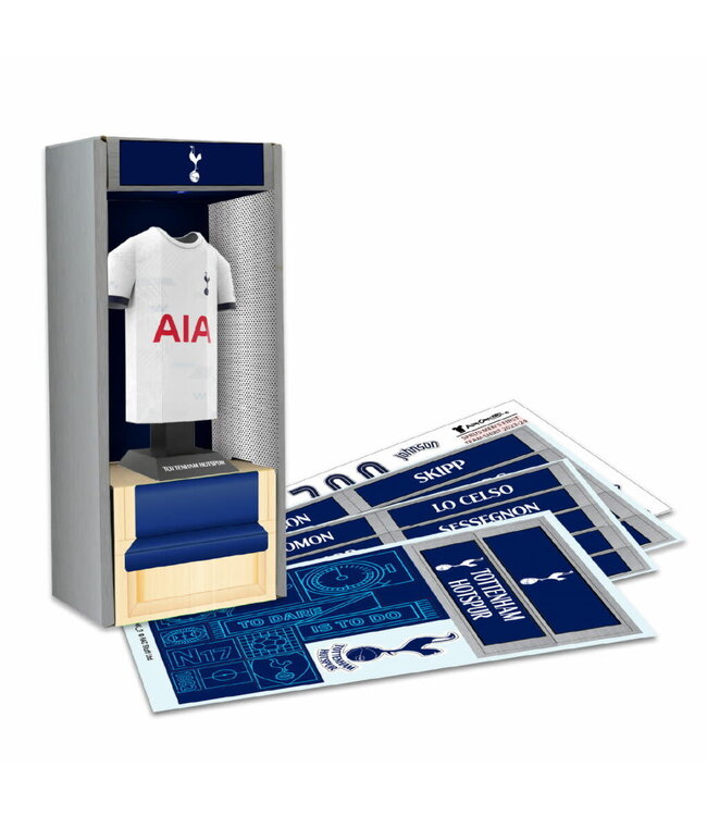 Alloy Tottenham Hotspur Collectors  Mini Metal Home Jersey Locker Pack