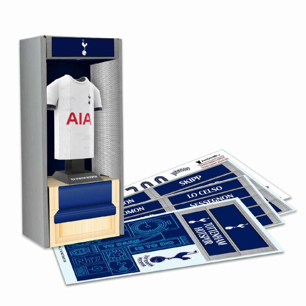 Alloy Tottenham Hotspur Collectors  Mini Metal Home Jersey Locker Pack