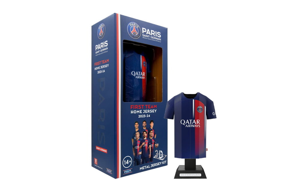 Alloy PSG Paris Saint Germain Collectors Mini Metal Home Jersey Locker Pack