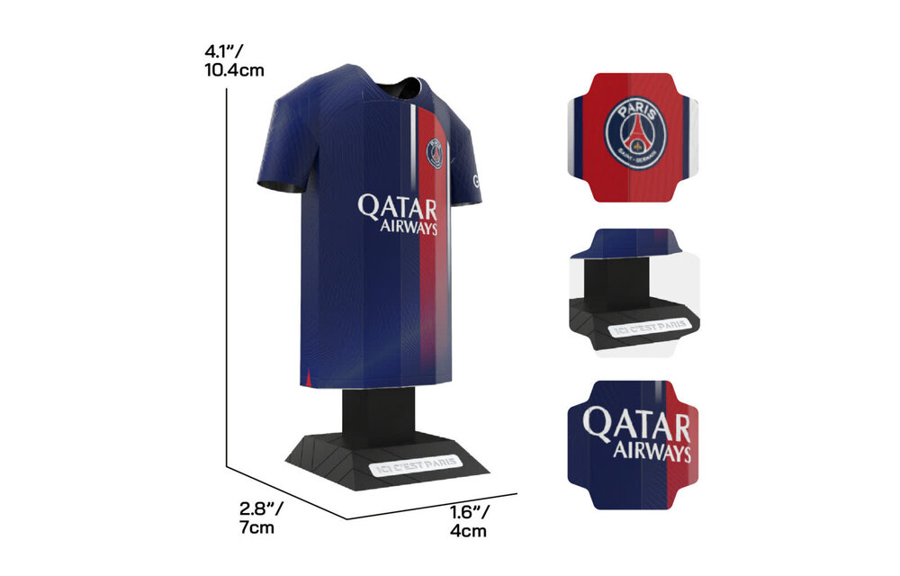 Alloy PSG Paris Saint Germain Collectors Mini Metal Home Jersey Locker Pack