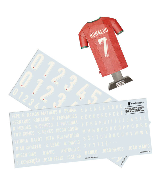 Alloy Portugal Collectors Mini Metal Home Jersey Locker Pack