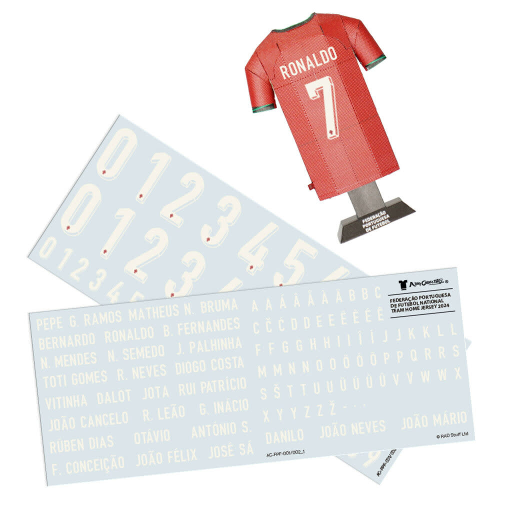 Alloy Portugal Collectors Mini Metal Home Jersey Locker Pack