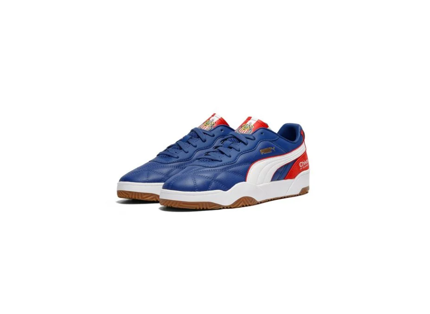 Puma Tifosi  2025 Chivas Guadalajara Indoor / Lifestyle Shoes - Blazing Blue/Red/White/Gold