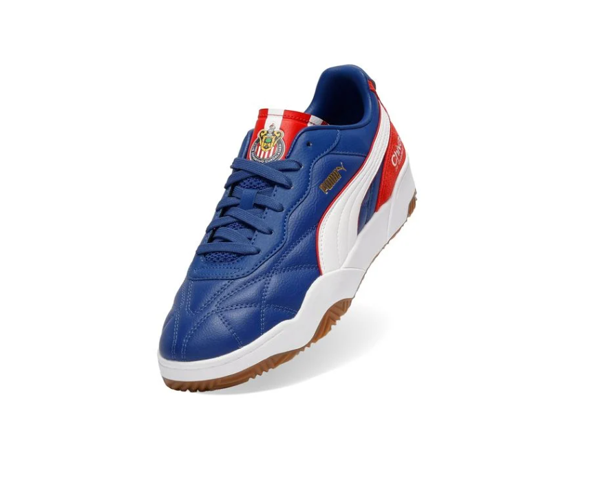 Puma Tifosi  2025 Chivas Guadalajara Indoor / Lifestyle Shoes - Blazing Blue/Red/White/Gold