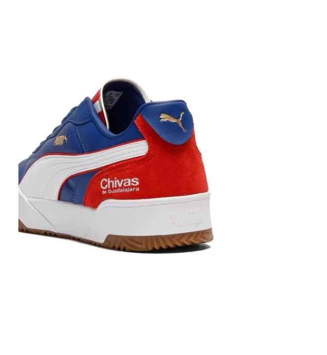 Puma Tifosi  2025 Chivas Guadalajara Indoor / Lifestyle Shoes - Blazing Blue/Red/White/Gold