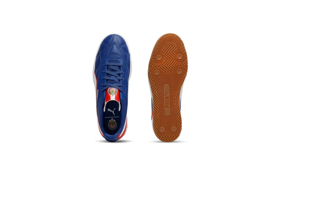 Puma Tifosi 2025 Chivas Guadalajara Indoor / Lifestyle Shoes - Blazing Blue/Red/White/Gold