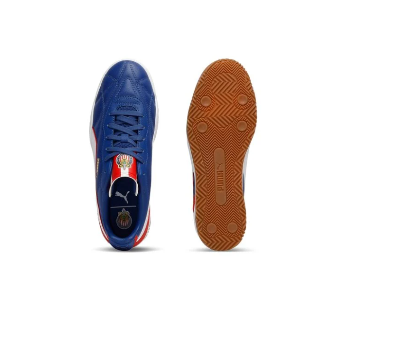 Puma Tifosi  2025 Chivas Guadalajara Indoor / Lifestyle Shoes - Blazing Blue/Red/White/Gold