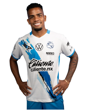 Pirma Pirma Club Puebla 2025 - 26 Home Jersey - White/Turquoise/Royal Blue