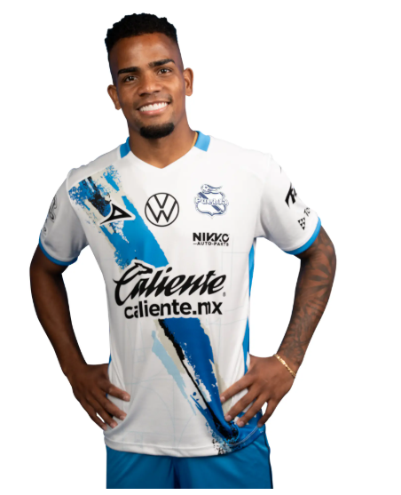 Pirma Club Puebla 2025 - 26 Home Jersey - White/Turquoise/Royal Blue