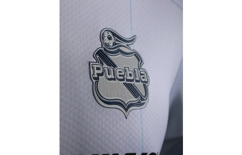 Pirma Club Puebla 2025 - 26 Home Jersey - White/Turquoise/Royal Blue