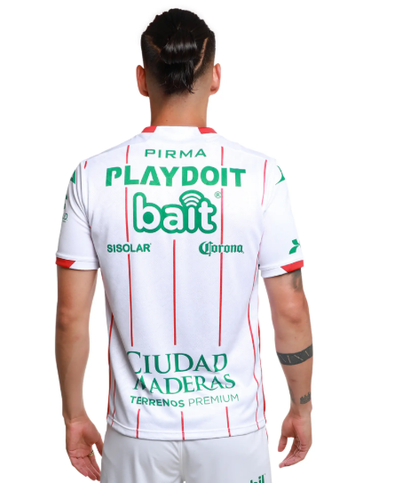Pirma Club Necaxa 2025 - 26 Away Jersey - White/Red/Green
