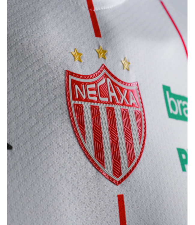 Pirma Pirma Club Necaxa 2025 - 26 Away Jersey - White/Red/Green