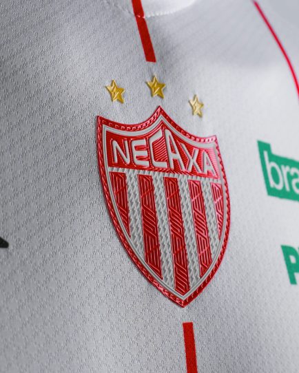 Pirma Club Necaxa 2025 - 26 Away Jersey - White/Red/Green