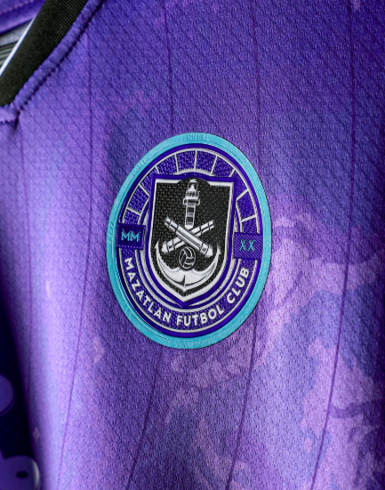 Pirma Mazatlan FC 2025 - 26 Home Jersey - Purple/Black