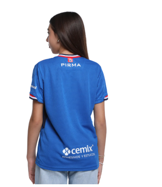 Pirma Pirma Youth Cruz Azul 2025 - 26 Home Jersey - Royal Blue/White