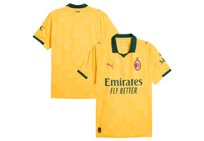 Puma AC Milan 2025 - 26 Third Jersey - Sunny Yellow/Dark Myrtle