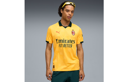 Puma AC Milan 2025 - 26 Third Jersey - Sunny Yellow/Dark Myrtle