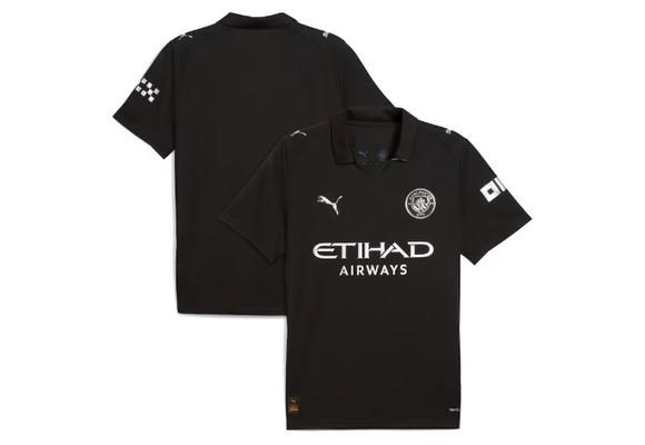 Puma Manchester City 2025 -26 Away Jersey - Black