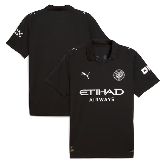 Puma Manchester City 2025 -26 Away Jersey - Black