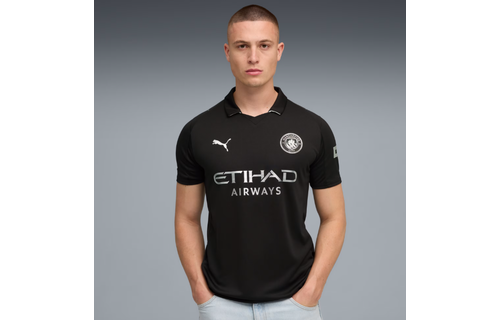 Puma Manchester City 2025 -26 Away Jersey - Black