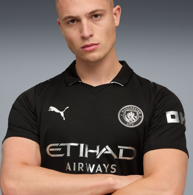 Puma Manchester City 2025 -26 Away Jersey - Black