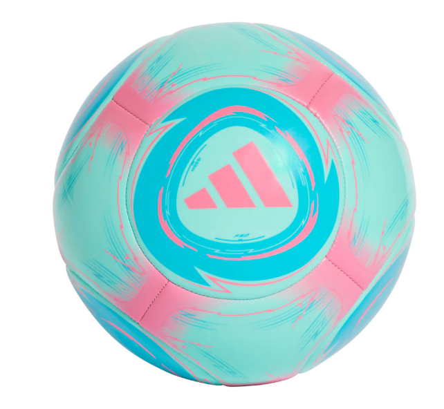 adidas F50 Messi 2025 Club Soccer Ball - Flash Aqua/Lucid Cyan/Lucid Pink