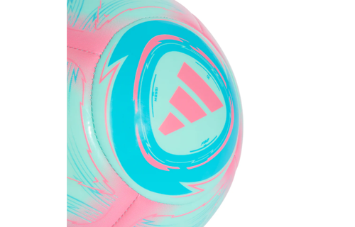 adidas F50 Messi 2025 Club Soccer Ball - Flash Aqua/Lucid Cyan/Lucid Pink
