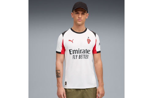 Puma AC Milan 2025 - 26 Away Jersey - White/Red/Black