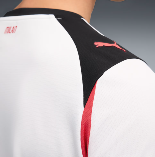 Puma AC Milan 2025 - 26 Away Jersey - White/Red/Black